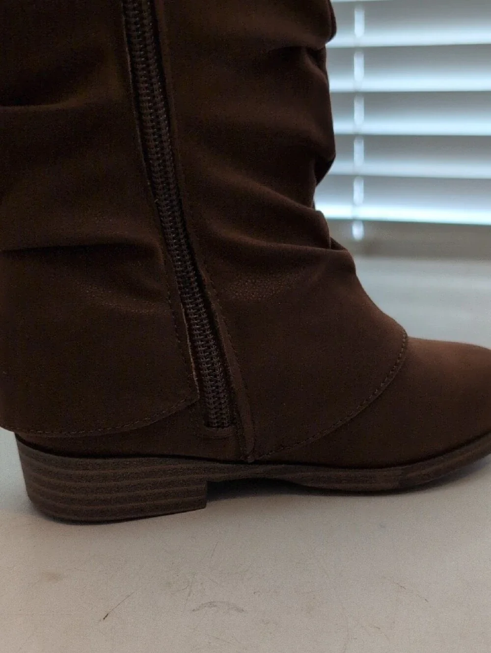 Mini Mia Girls Slouchy Mid-Calf Boots Size 9 Toddler